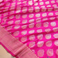 Pink Silk Buta Banarasi Saree