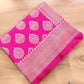 Pink Silk Buta Banarasi Saree
