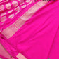Pink Silk Buta Banarasi Saree