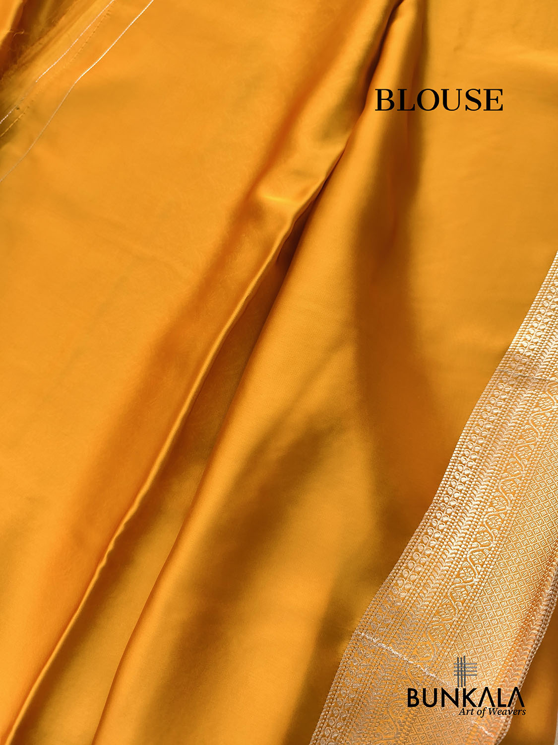 Mustard Yellow Birds Jharokha Design Sona Rupa Banarasi Mashru Organza Silk Saree