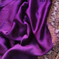 Purple Horse Jharokha Design Sona Rupa Banarasi Mashru Organza Silk Saree