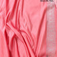 Peach Pink Mashru Silk Silver Zari Brocade Weaved Banarasi Saree