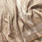 Mehendi Green Pure Katan Silk Silver Zari Brocade Handloom Meenakari Banarasi Saree