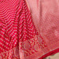 Red Buti Banarasi Silk Saree