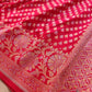 Red Buti Banarasi Silk Saree