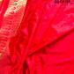 Red Buti Big Border Banarasi Mashru Silk Saree