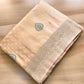 Off White Meenakari Motif Banarasi Mashru Silk Saree