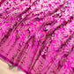 Magenta Pink Floral Jaal Sona Rupa Banarasi Mashru Silk Saree