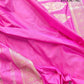 Pink Jaal Banarasi Silk Saree