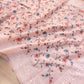 Light Pink Multicolor Thread Work Floral Jaal Design Embroidered Organza Saree