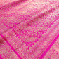 Pink Tanchui Heritage Kadwa Handweaved Banarasi Pure Katan Silk Saree
