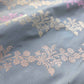 Pastel Grey Meenakari Jaal Kadwa Hand Weaved Banarasi Pure Katan Silk Saree