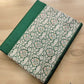 Bottle Green Meenakari Border Plain Handloom Banarasi Pure Katan Silk Saree
