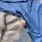 Light Grey Brocade Weaved Light Gold Zari Silk Banarasi Saree