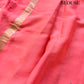 Peach Tilfi Meenakari Jaal Banarasi Pure Georgette Saree