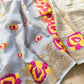 Pastel Grey Tilfi Meenakari Buti Banarasi Pure Georgette Saree