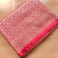 Reddish Pink Mashru Silk Banarasi Saree
