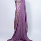 Lavender Jamewar Weaved Banarasi Mashru Silk Unstitched Suit Set