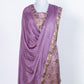 Lavender Jamewar Weaved Banarasi Mashru Silk Unstitched Suit Set
