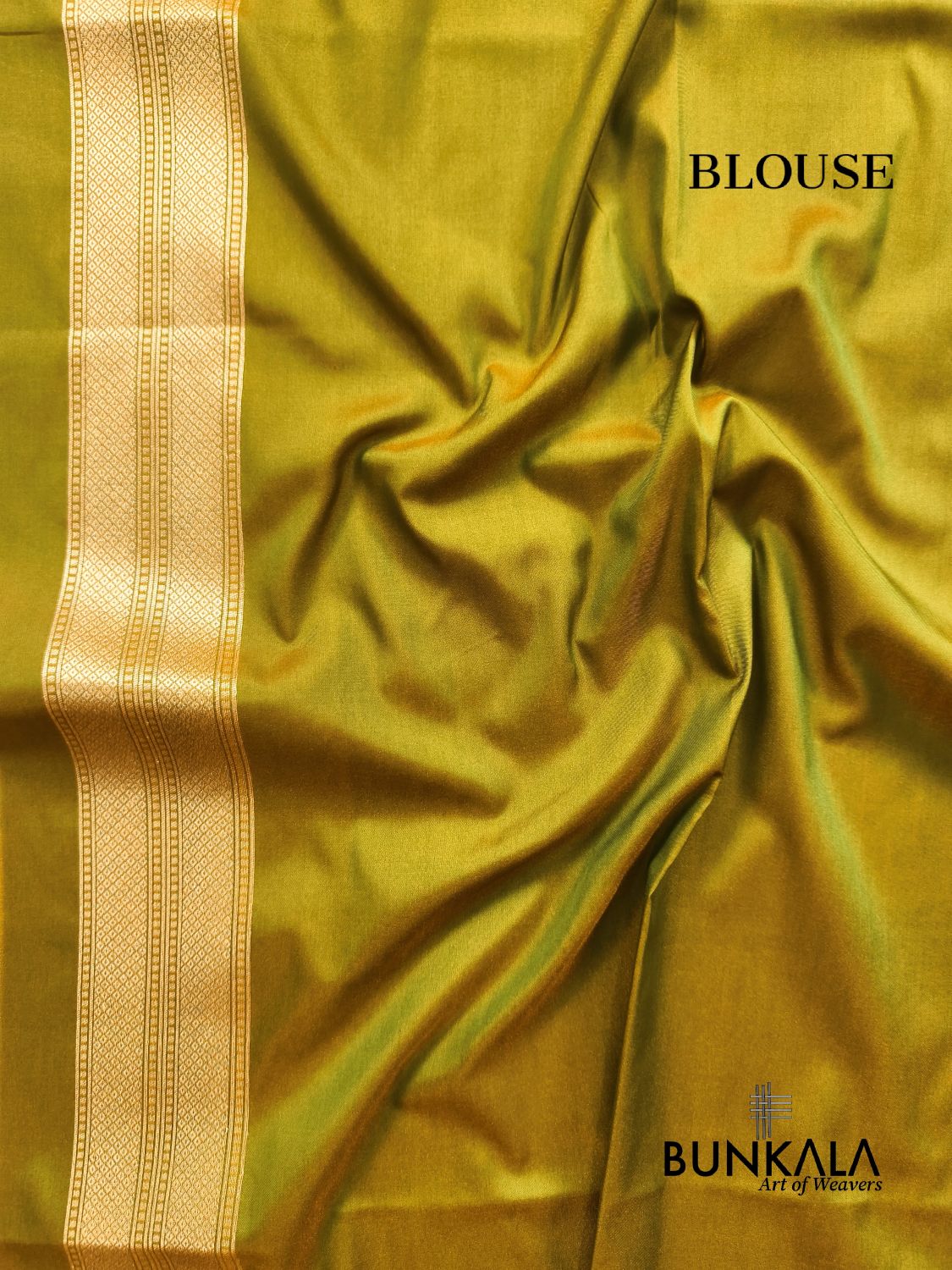 Mehendi Green Sona Rupa Booti Banarasi Silk Saree