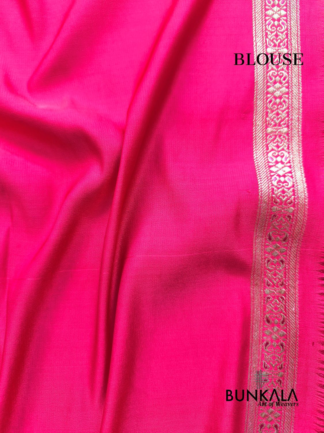 Pink Brocade Weaved Banarasi Mashru Silk Saree