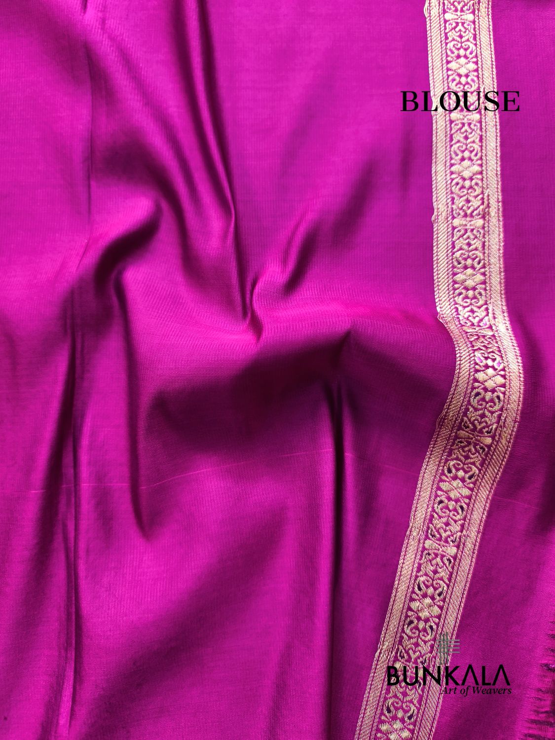 Purple Brocade Weaved Banarasi Mashru Silk Saree