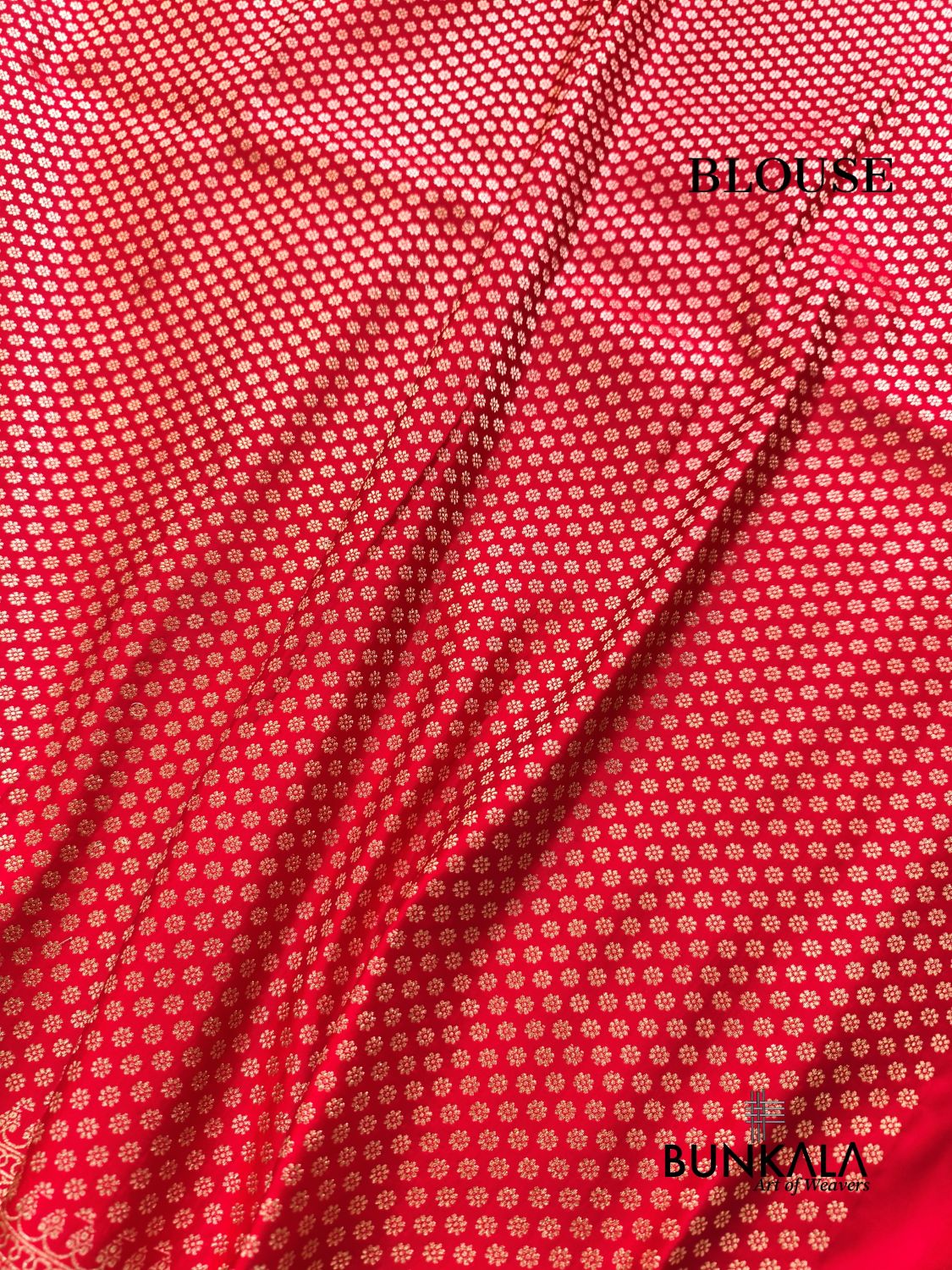 Reddish Pink Buta Banarasi Mashru Soft Silk Saree with Paisley Pallu 