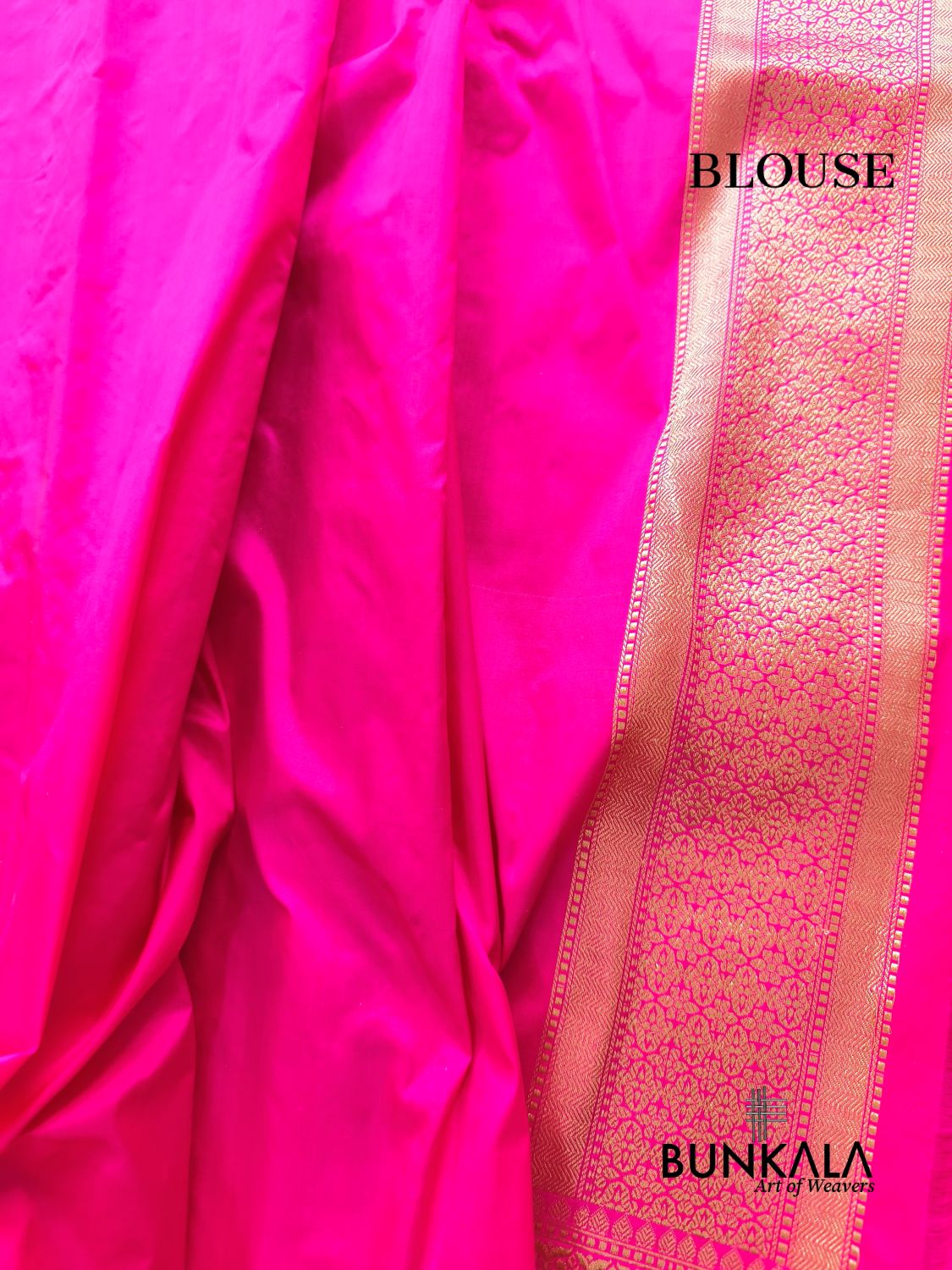 Reddish Pink Meenakari Handweaved Sona Rupa Banarasi Pure Katan Silk Saree