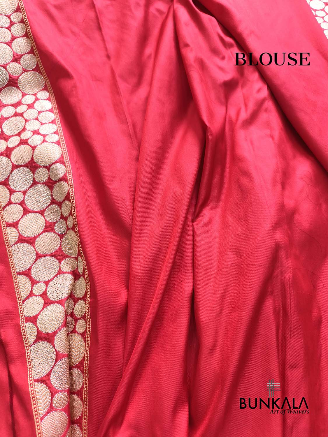 Shot Pink Rolex Brocade Handloom Banarasi Pure Katan Silk Saree