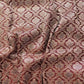 Intricate Delight Brown Silver Zari Mashru Silk Banarasi Saree