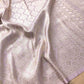 Graceful Drapes Lavender Mashru Silk Banarasi Saree