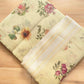 Pista Green Linen Saree with Digital Floral Print and Zari Border