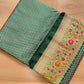 Green Pure Katan Silk Handloom Sona Rupa Meenakari Banarasi Saree
