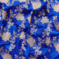 Blue Pure Katan Silk Handloom Sona Rupa Kadwa Jangla Banarasi Saree